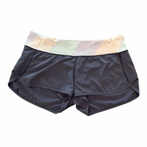 Lululemon speed shorts - size 8 - 2.5” inseam - small tear on back near bottom